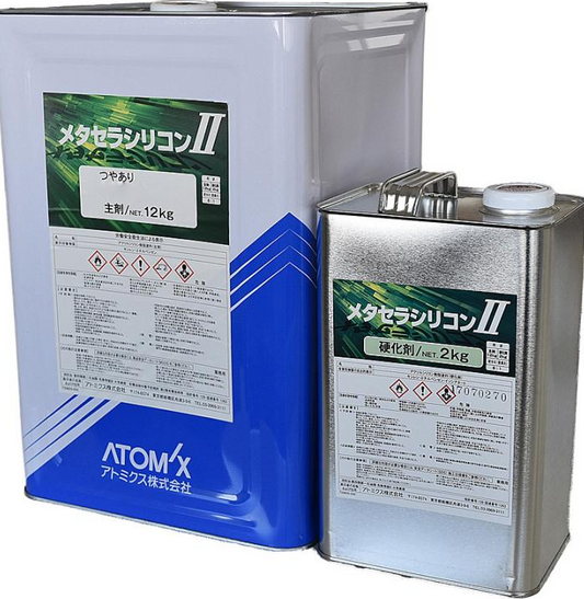 遮熱メタセラシリコンⅡ　つや有　１４ｋｇ石油缶セット